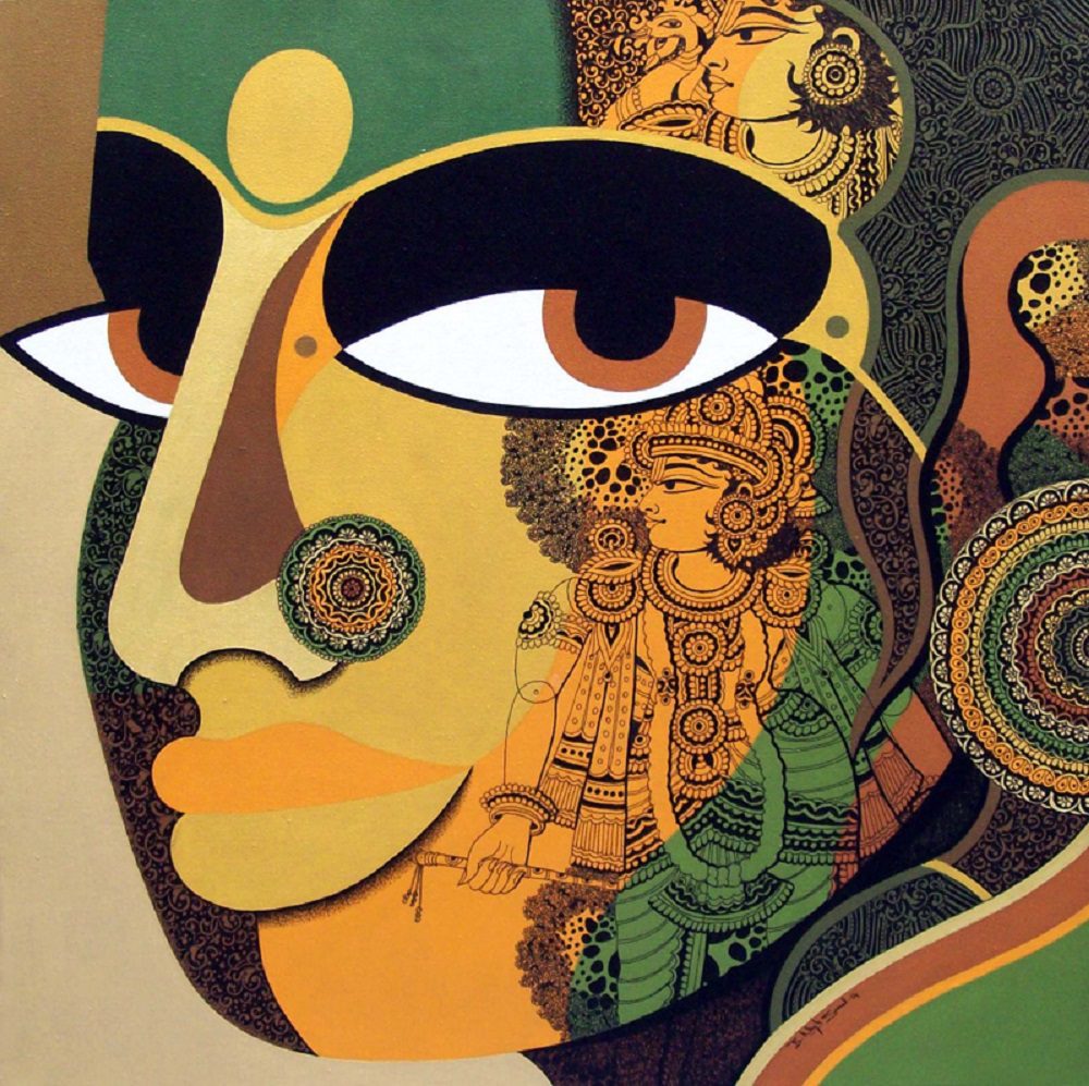 Nagesh Goud PAINTING 5 – RADHA