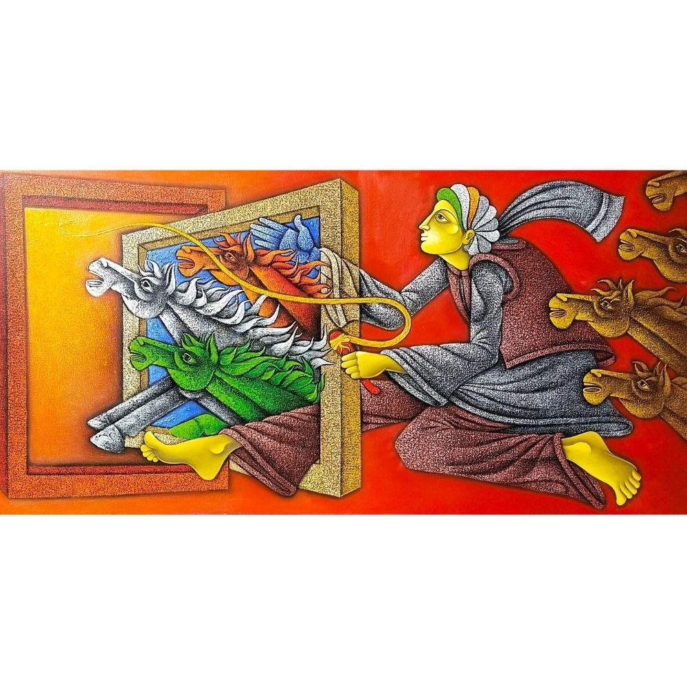 Satyajeet Shinde Artsit painting