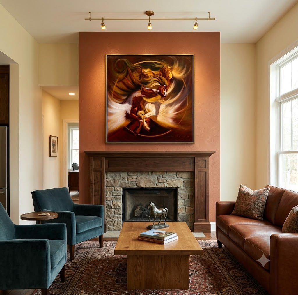 Vivek Vadkar in living room